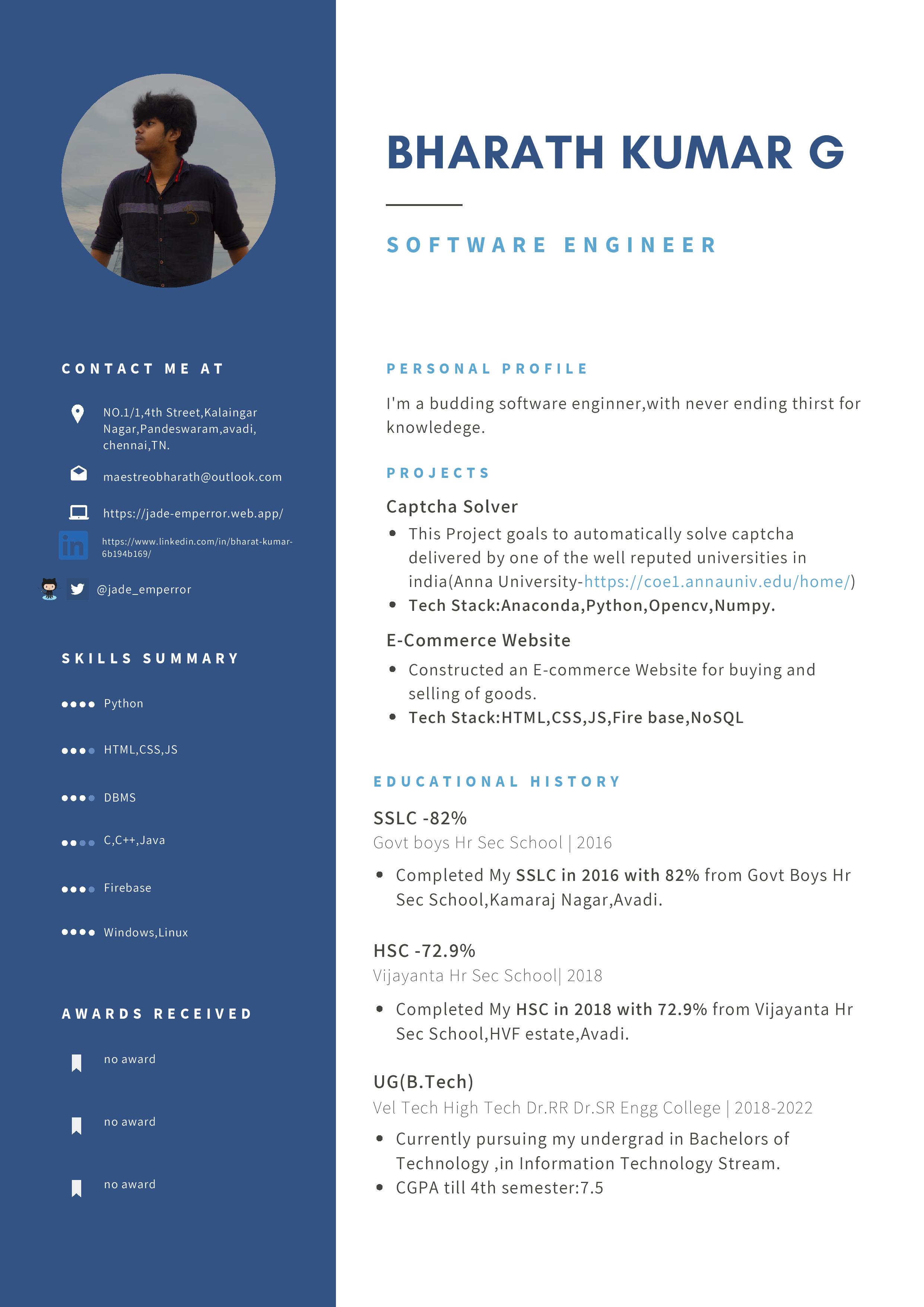 resume